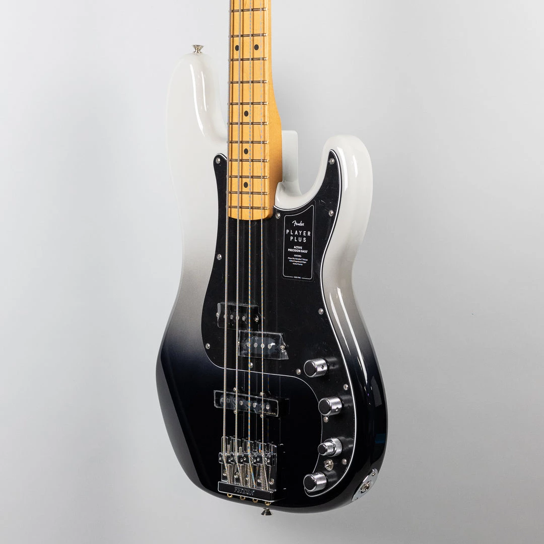 Fender Player Plus Precision Bass In Silver Smoke (MX21253323) 6 Fender Player Plus Precision Bass In Silver Smoke (MX21253323)