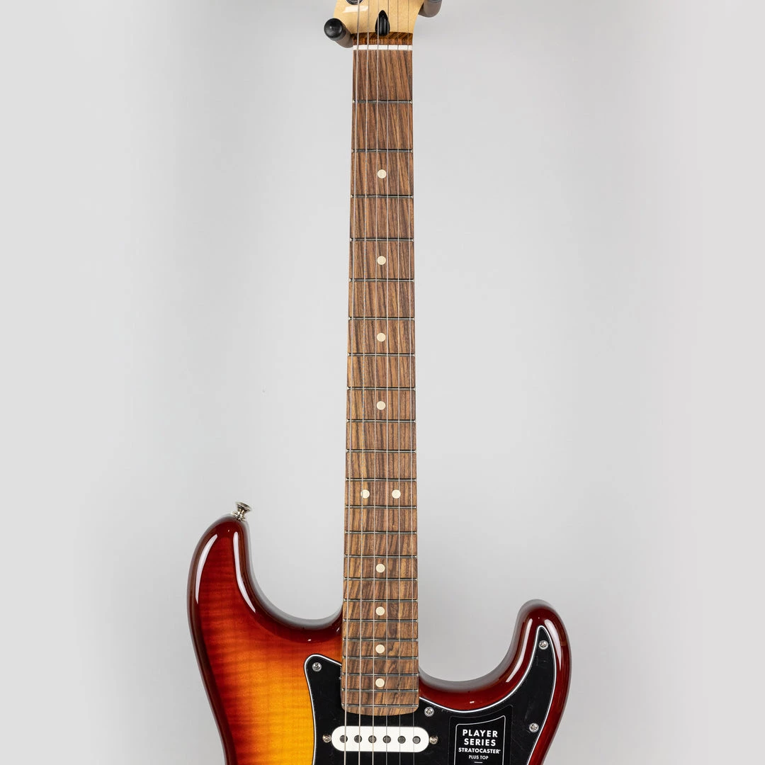 Fender Player Stratocaster Plus Top In Tobacco Sunburst (MX22051590) Electric Guitars 8 Fender Player Stratocaster Plus Top In Tobacco Sunburst (MX22051590) Electric Guitars