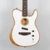 Fender Acoustasonic Player Telecaster In Arctic White (MXA2200522) Acoustic Guitars