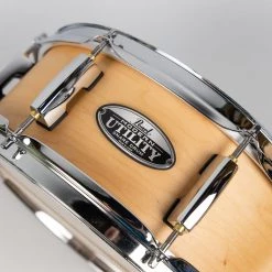 Pearl MUS1350M/C224 Modern Utility 5" X 13" Maple Snare Drum, Matte Natural Snare Drums