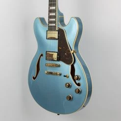 Electric Guitars Used Ibanez AS83-STE Semi-Hollow Body Guitar In Steel Blue