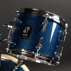 Sonor AQX Micro 4-Piece Shell Set In Blue Ocean Sparkle