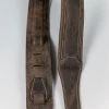 Fretted Accessories Taylor 800 Series Element Distressed Leather 2.5" Guitar Strap, Dark Brown