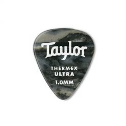 Fretted Accessories Taylor Premium 351 Thermex Ultra Picks, Black Onyx, 6-Pack, 1.25mm