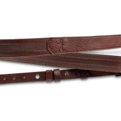 Taylor Slim Leather Guitar Strap, Chocolate Brown