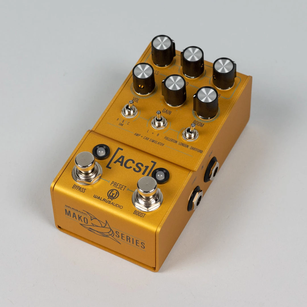 Walrus Audio MAKO Series: ACS1 Amp + Cab Simulator 4 Walrus Audio MAKO Series: ACS1 Amp + Cab Simulator