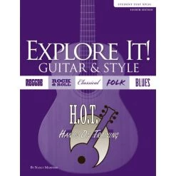 AA H.O.T. Hands-On Training Explore It! Guitar & Style Book (No CD) School Guitar Books