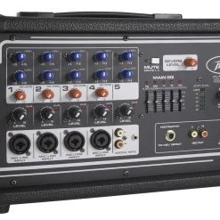 Mixers Peavey PV 5300 5 Channel Powered Mixer