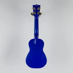 Kala Makala Soprano Dolphin Ukulele, Metallic Blue