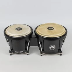Meinl HB50BK Journey Series Bongos, Black Hand Percussion