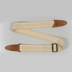 Paul Reed Smith Cotton Woven Strap In Tan/Creme