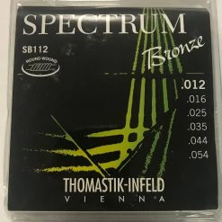 Thomastik-Infeld Thomastik Spectrum Bronze Acoustic Guitar Strings, Med-Light, 12-54