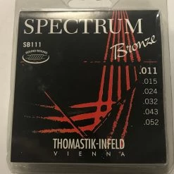 Thomastik-Infeld String Sets Thomastik Spectrum Bronze Acoustic Guitar Strings, Light, 11-52