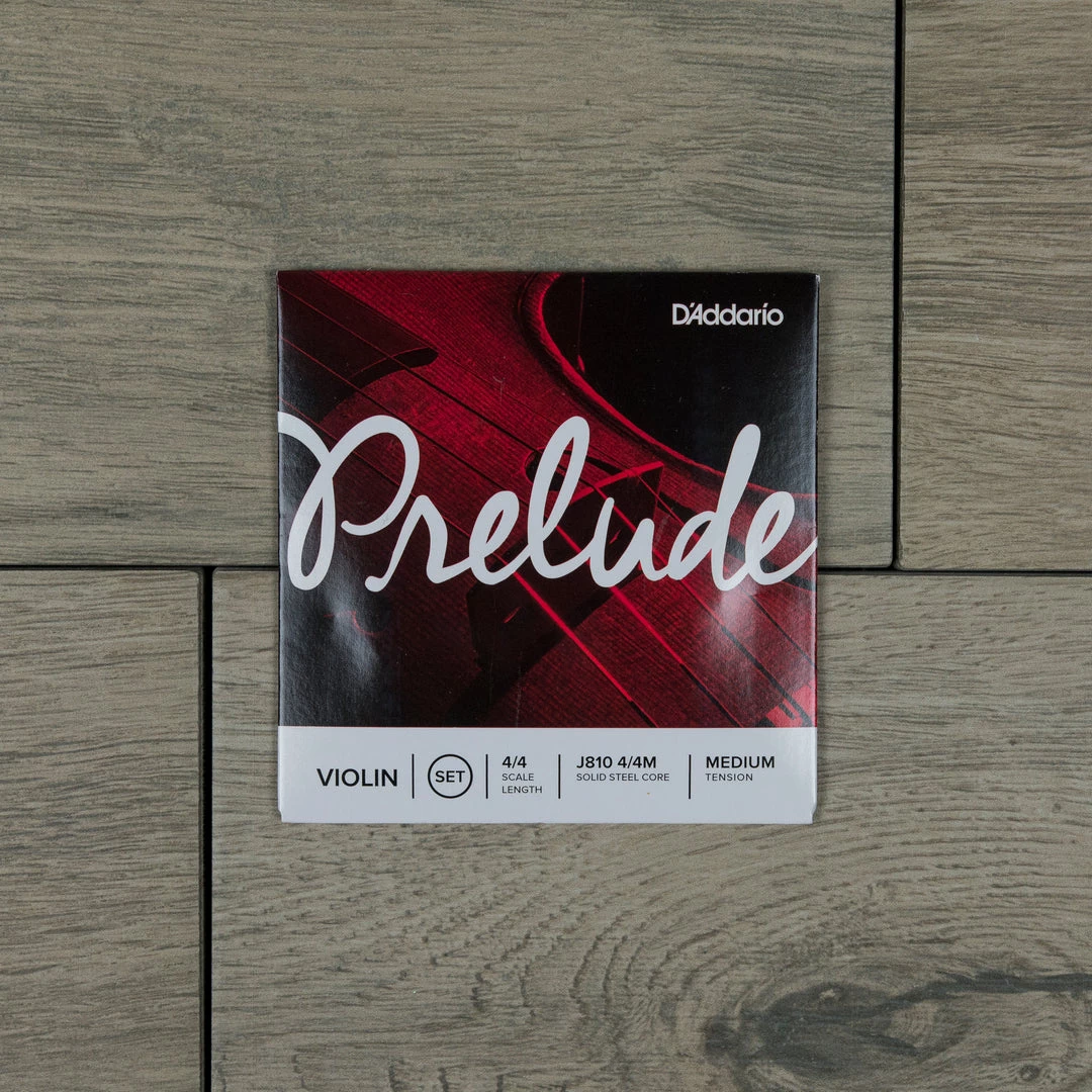 D'Addario JM810 4/4M Prelude Violin String Set, 4/4 Scale Length Orchestral Accessories 3 D'Addario JM810 4/4M Prelude Violin String Set, 4/4 Scale Length Orchestral Accessories
