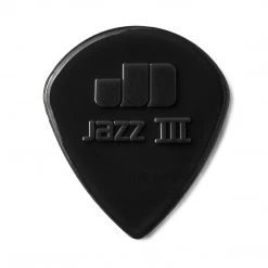 Dunlop Jazz III Stiffo Picks, 6-Pack Fretted Accessories