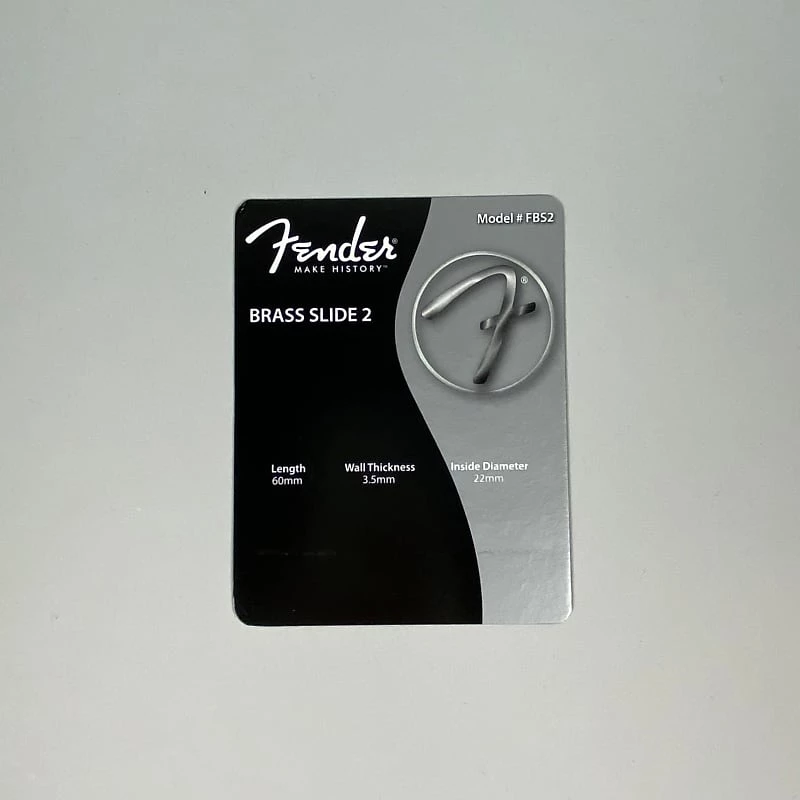 Fender Brass Slide 2 Fat Large Fretted Accessories 8 Fender Brass Slide 2 Fat Large Fretted Accessories