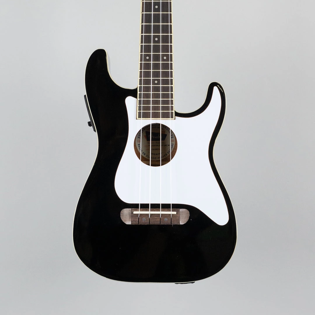 Fender Fullerton Strat Ukulele In Black Ukuleles 3 Fender Fullerton Strat Ukulele In Black Ukuleles