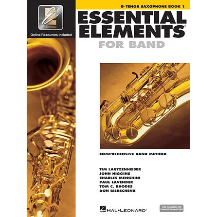 Hal Leonard School Band Books Essential Elements For Band Tenor Saxophone Book 1 3 Hal Leonard School Band Books Essential Elements For Band Tenor Saxophone Book 1