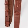 Taylor Vegan Leather 2" Guitar Strap, Medium Brown 1 Taylor Vegan Leather 2" Guitar Strap, Medium Brown