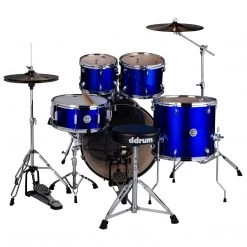 Ddrum D2 522 5-Piece Complete Drum Set In Cobalt Blue