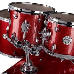 Drum Sets Ddrum D2 522 5-Piece Complete Drum Set In Red Sparkle