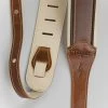 Taylor 400 Series Renaissance Medium Brown Leather Guitar Strap, 2.5" Fretted Accessories 1 Taylor 400 Series Renaissance Medium Brown Leather Guitar Strap, 2.5" Fretted Accessories