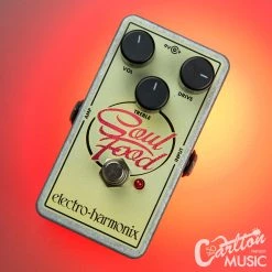 Effects Pedals Electro-Harmonix Soul Food Transparent Overdrive Pedal
