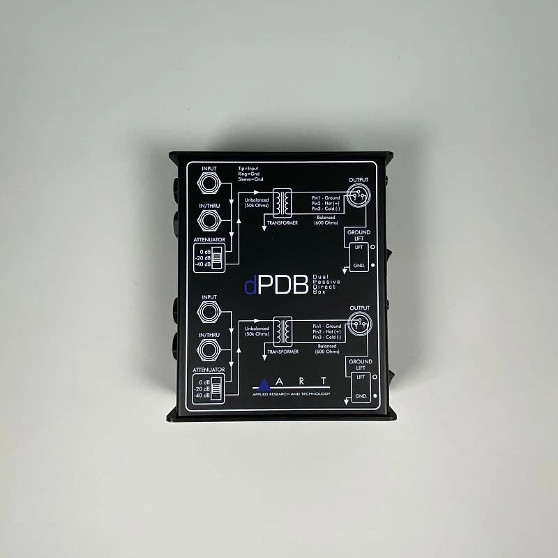 ART DPDB Dual Passive Direct Box 3 ART DPDB Dual Passive Direct Box