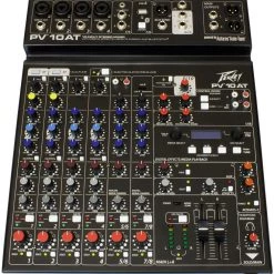 Peavey PV 10 Mixer With Autotune And Bluetooth Mixers