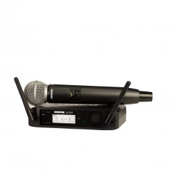 Shure GLXD24/SM58 Digital Wireless Vocal System With SM58 Vocal Microphone