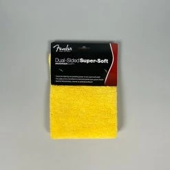 Fender Super-Soft, Dual-Sided Microfiber Cloth, Yellow
