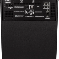 Fender Rumble 200 (V3), 120V, Bass Amp Black/Silver
