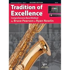 Neil A Kjos Music Company School Band Books Tradition Of Excellence Baritone Saxophone Book 1