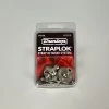 Dunlop Straplok Dual Design Strap Retainers, Nickel Fretted Accessories