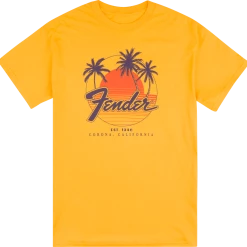 Fender Palm Sunshine Shirt, Medium