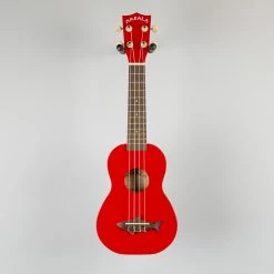 Kala Makala Soprano Shark Ukulele, Red Ukuleles