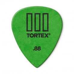 Fretted Accessories Dunlop Tortex III Picks, 12-Pack, 0.88mm 5 Fretted Accessories Dunlop Tortex III Picks, 12-Pack, 0.88mm