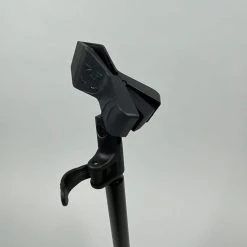 PA Accessories Hercules Low Profile Microphone Stand, H-Shaped Base, EZ Mic Clip