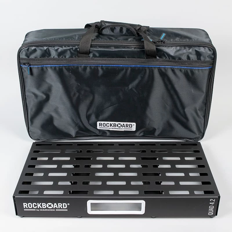 Pedalboards Rockboard QUAD 4.2 Pedalboard With Gig Bag 3 Pedalboards Rockboard QUAD 4.2 Pedalboard With Gig Bag