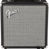Fender Rumble 15 (V3), 120V, Bass Amp Black/Silver Guitar & Bass Amps
