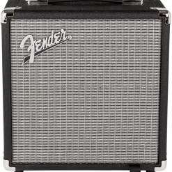 Fender Rumble 15 (V3), 120V, Bass Amp Black/Silver Guitar & Bass Amps