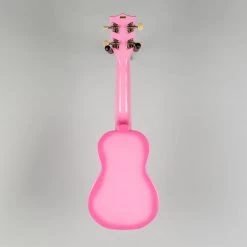 Kala Makala Soprano Dolphin Ukulele, Pink Burst Ukuleles