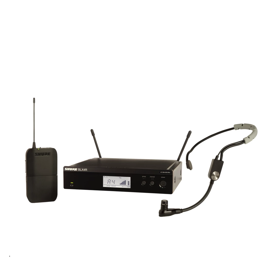 Shure BLX14R/SM35 Wireless Rack-Mount Headset System With SM35 Headset Mic, 512MHz-542MHz 3 Shure BLX14R/SM35 Wireless Rack-Mount Headset System With SM35 Headset Mic, 512MHz-542MHz