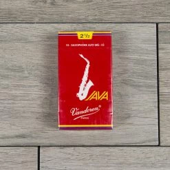 Woodwind Accessories Vandoren Java Filed Red Cut Alto Sax Reeds Strength 2.5 (Box Of 10)
