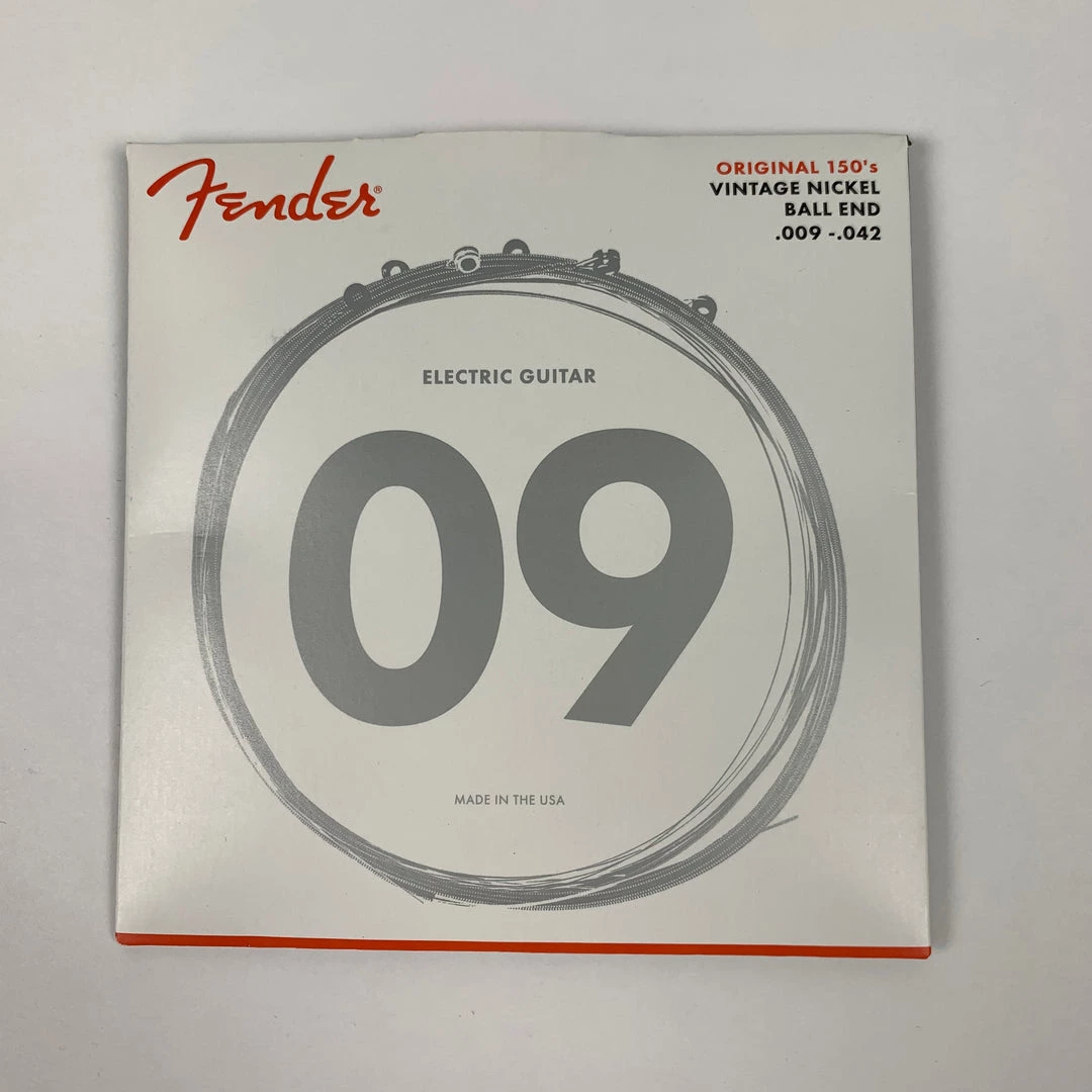 String Sets Fender Original 150's Vintage Nickel Guitar Strings, .009-.042 3 String Sets Fender Original 150's Vintage Nickel Guitar Strings, .009-.042