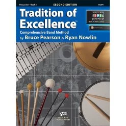 Neil A Kjos Music Company Tradition Of Excellence Percussion Book 2 School Band Books