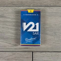 Vandoren V21 Alto Sax Reeds Strength 3 (Box Of 10) Woodwind Accessories