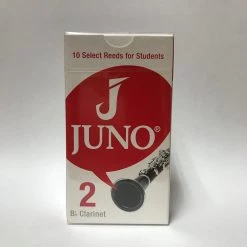 Vandoren Woodwind Accessories Juno Bb Clarinet Reeds Strength 2 (Box Of 10)