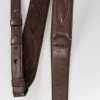 Taylor Vegan Leather 2" Guitar Strap, Chocolate Brown Fretted Accessories