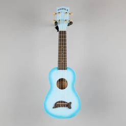 Ukuleles Kala Makala Soprano Dolphin Ukulele, Light Blue Burst